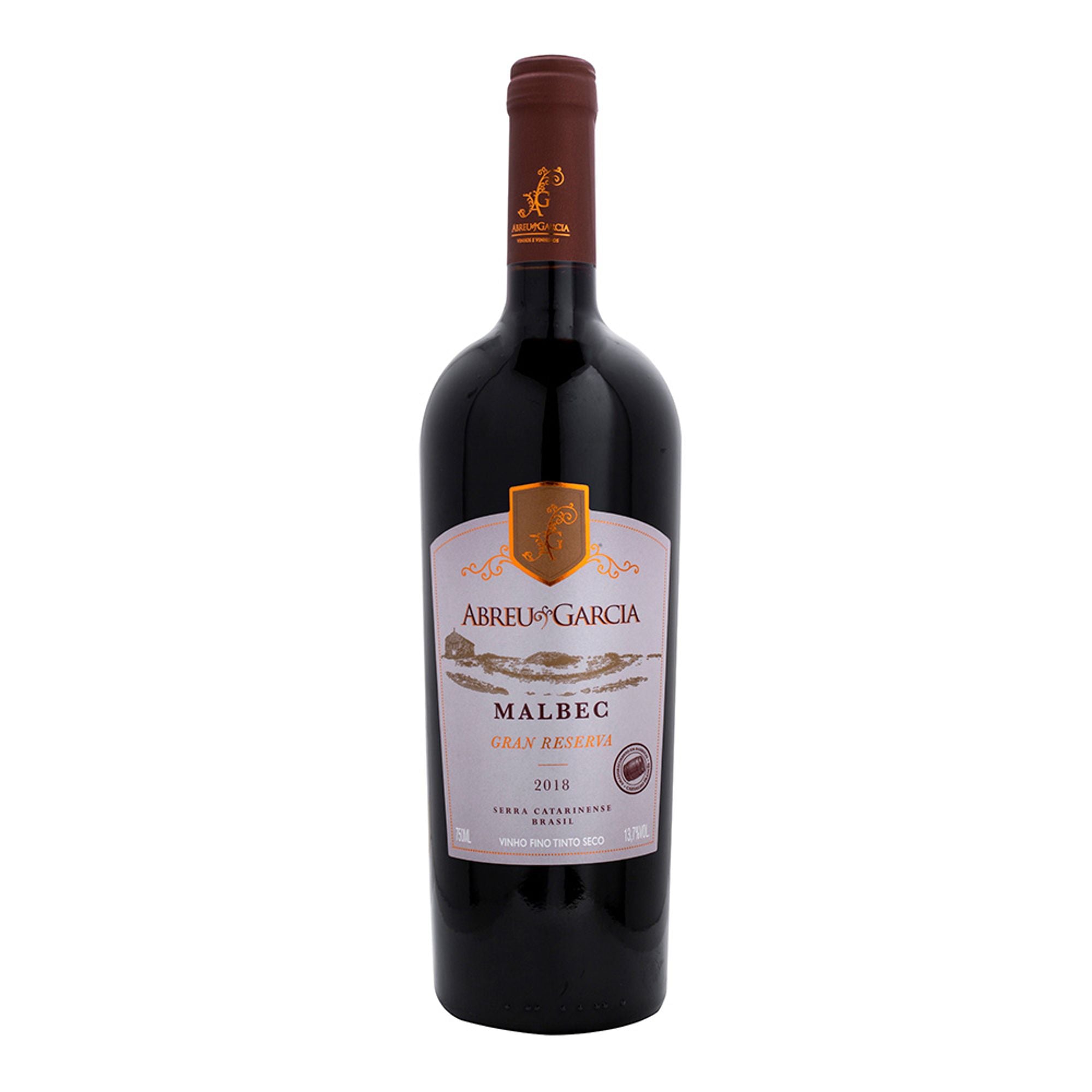 Abreu & Garcia Vinho Tinto Gran Reserva Malbec safra 2018